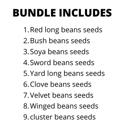 Beans Seeds Bundle
